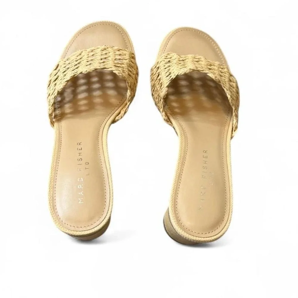 Marc Fisher‎ LTD Woven Slide Sandals